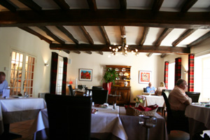 The Auberge de la Riviere restaurant at Velluire