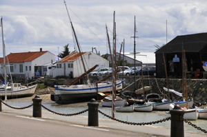 the harbour at noirmoutier-en-l'ile