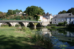 The Bridge over the Sevre-Nantais at Mallievre