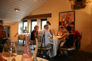 Diners at Le St.Georges Restaurant