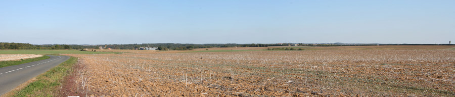 The Plaine near l'Hermenault as it reaches the Bocage