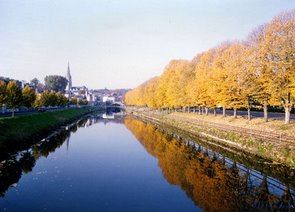 River Vendee at Fontenay-le-Comte