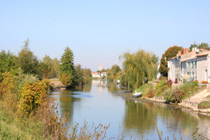 River Sevre Niortaise at Damvix