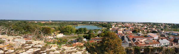 Talmont St.Hilaire, View from Talmont Castle